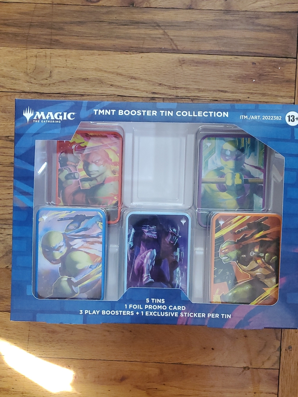 Magic The Gathering TMNT Tin Collection *Empty Tins Only*